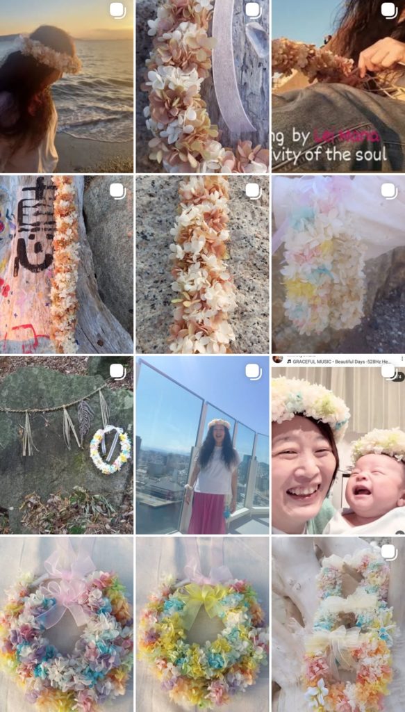 Instagramギャラリーアカウント＠pualeialoha₋leimana